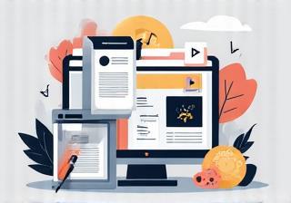 Stylized image representing a professional digital press kit or media kit.
